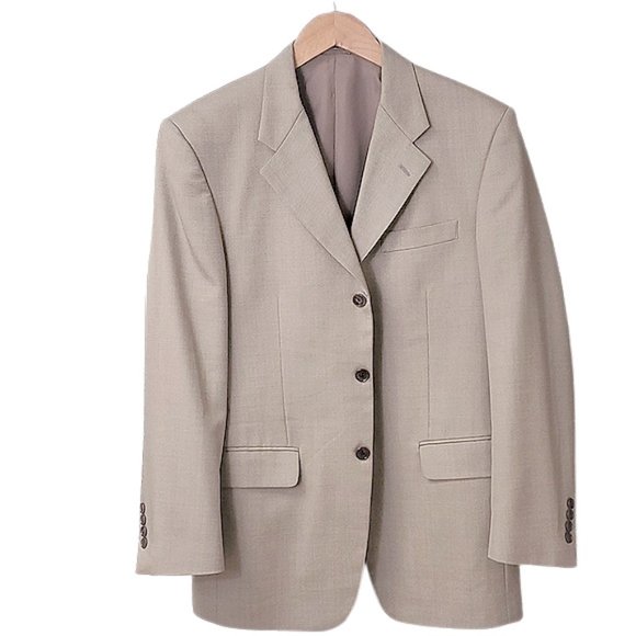 Jones NY Silk Sharkskin Sportcoat